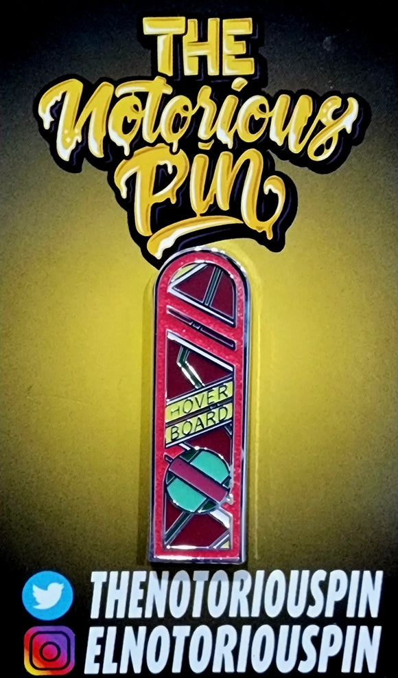 Back To The Future Hover Board Pin