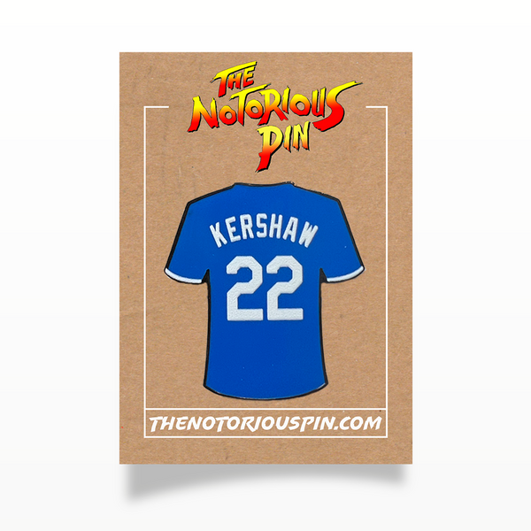 Blue Kershaw #22 Jersey – Air Pins